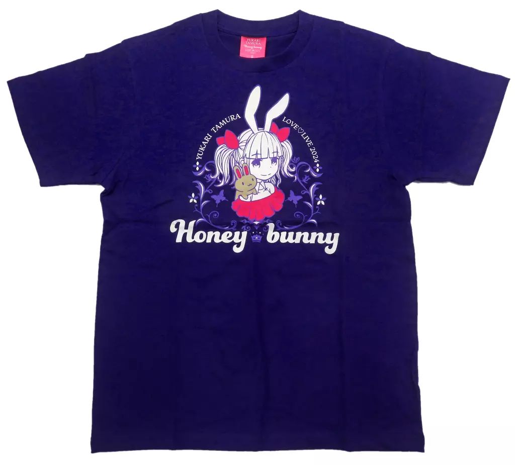 中古】Tシャツ 田村ゆかり Tシャツ ネイビー Sサイズ 「田村