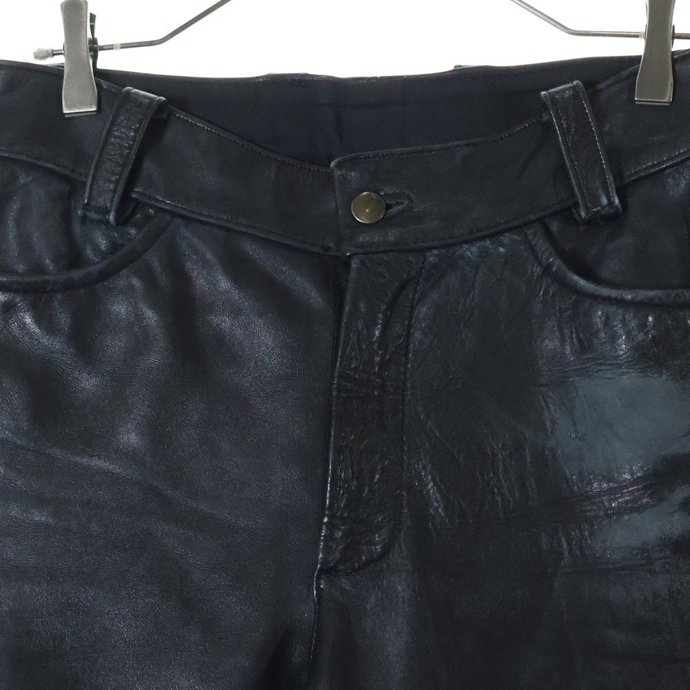 VANSON (バンソン) LEATHER TALON ZIP レザー ロング パンツ