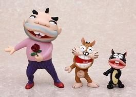 赤塚不二夫劇場 ソフビフィギュア カオルちゃん 愛のバレエ教室セット