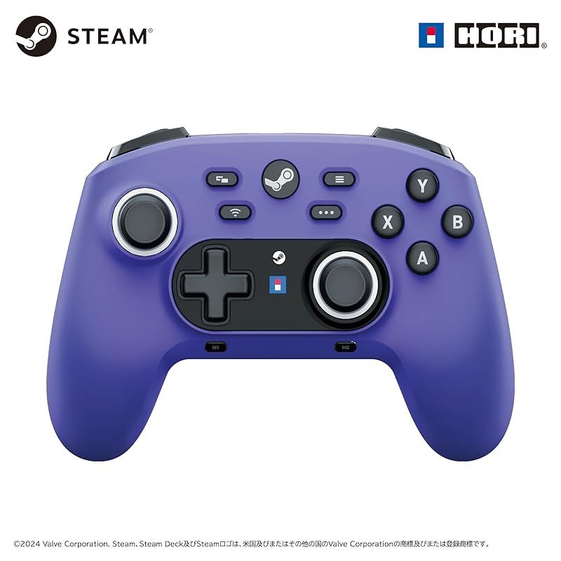 ワイヤレスホリパッド for Steam ルミナスバイオレット