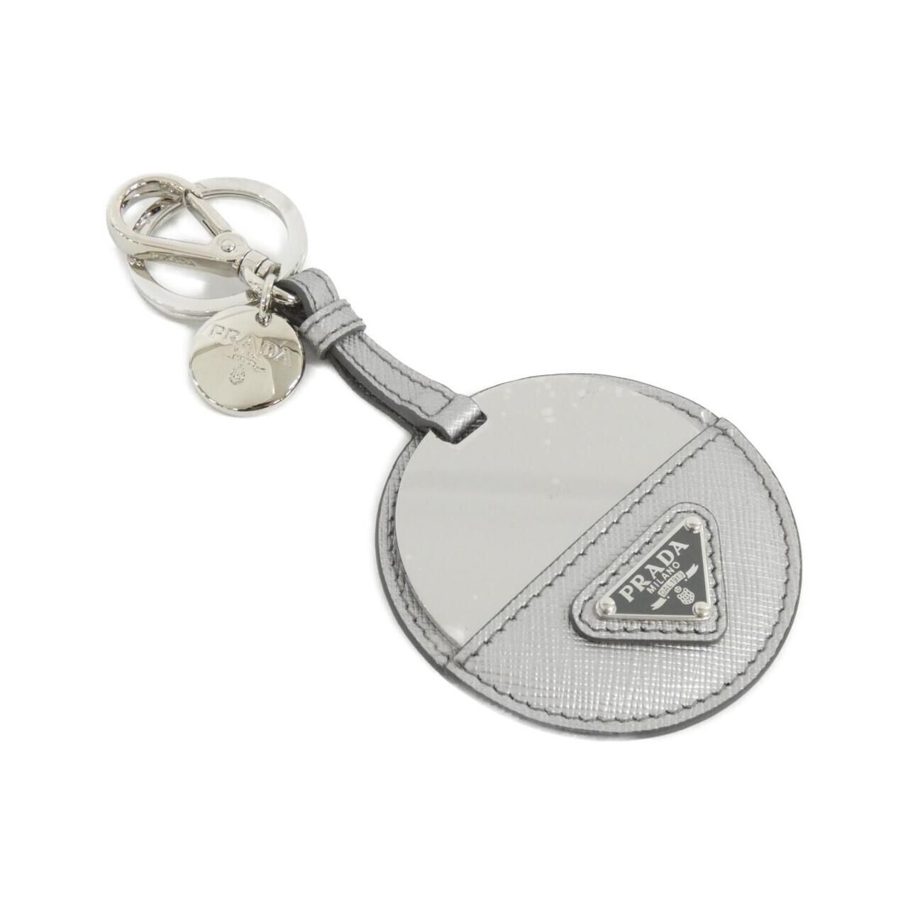 PRADA キーリング シンプル プラダ キーリング ec-23668 ブラック