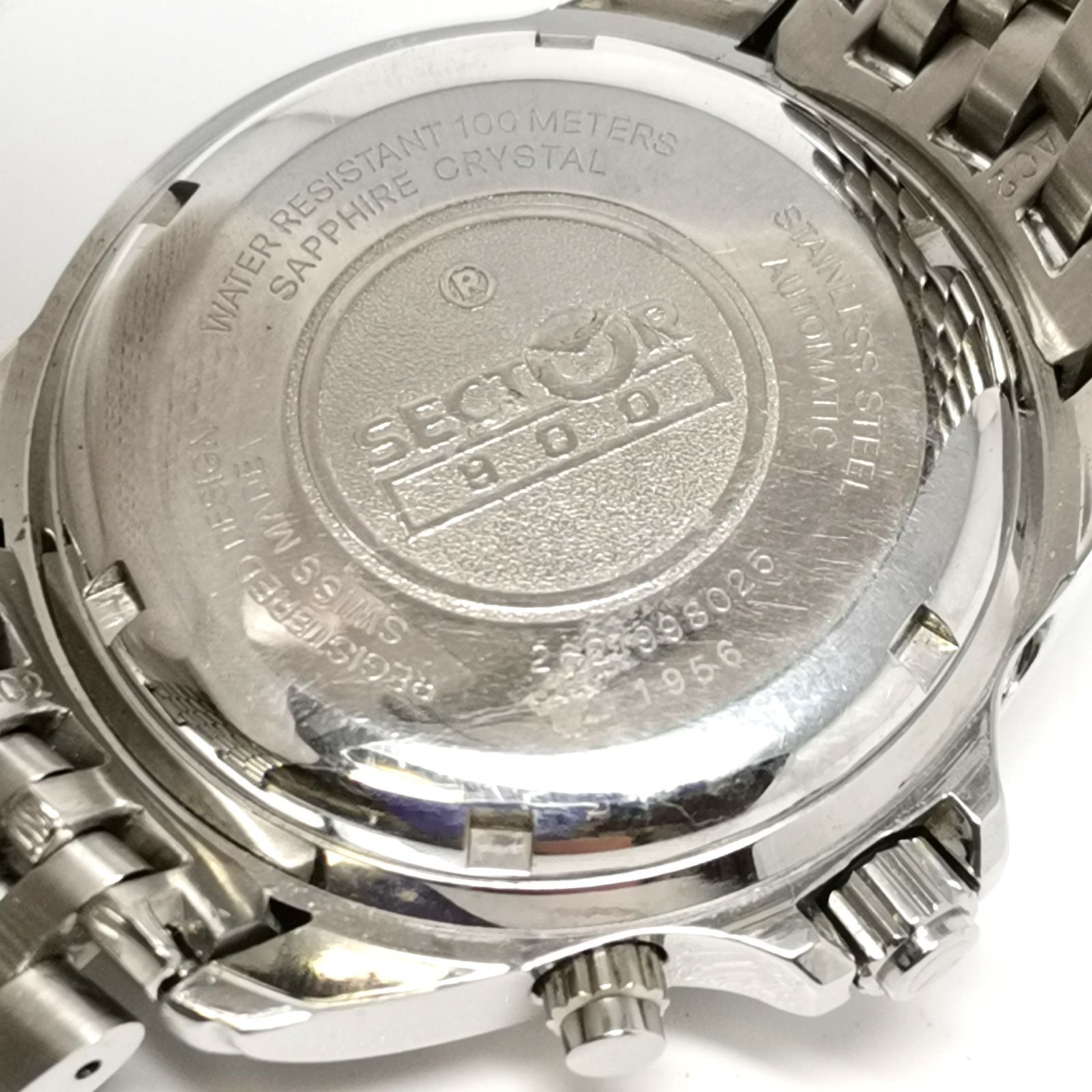 【美品】【SECTOR】290 クォーツ クロノグラフ お値下げ 極上品 稼働品 SECTORセクター290 クロノグラフ