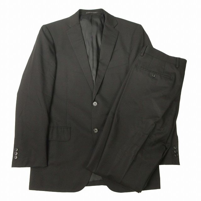 グリーンレーベルリラクシング ユナイテッドアローズ green label relaxing シングル 秋冬 スーツ ウールサージ ツイル テーラード ジャケット 2B ブレザー パンツ ストレート ボトムス セットアッ