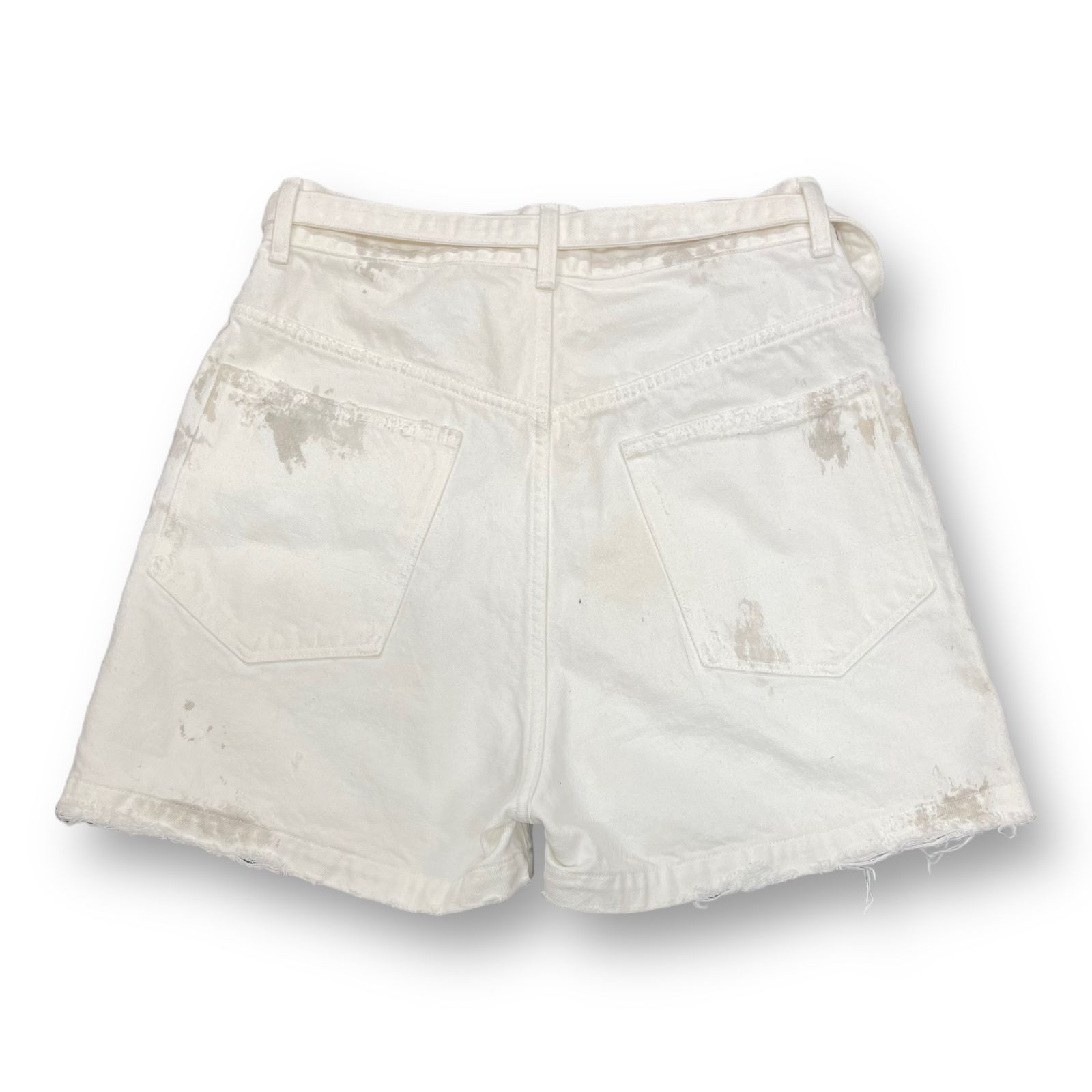 ANCELLM 23SS CRASH DENIM SHORTS クラッシュデニム 定価33000円 ANCELLM 23SS CRASH DENIM SHORTS クラッシュ