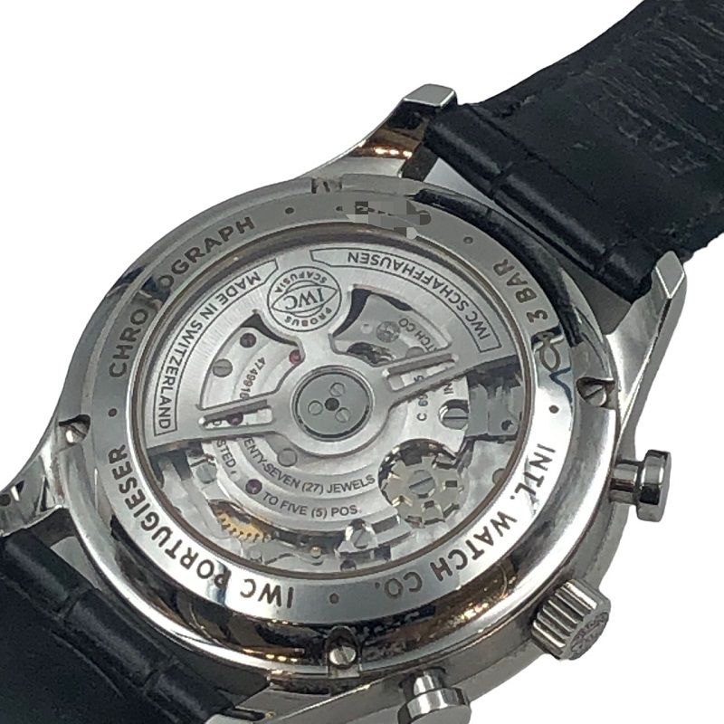 インターナショナルウォッチカンパニー IWC IW371609 ブラック メンズ 腕時計