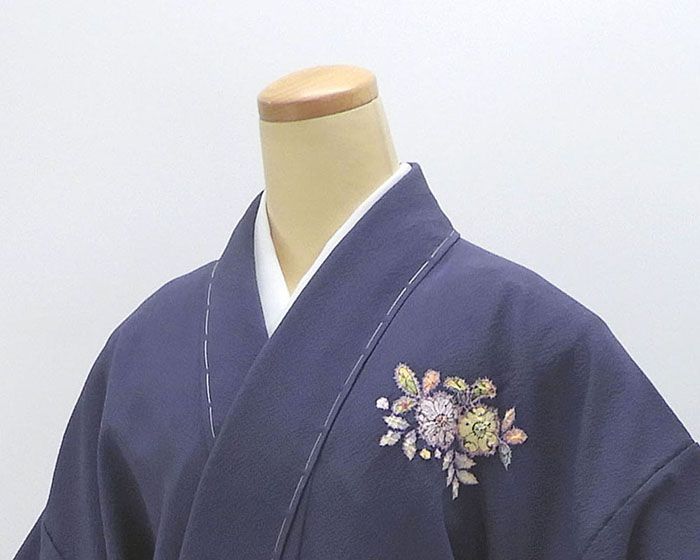 着物 正絹 辻が花訪問着 翠山 単衣 訪問着 新品 仕立上がり 正絹 桐