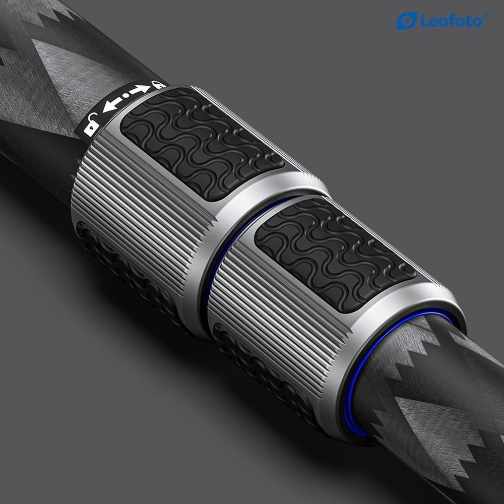  Leofoto MPQ-405 C 4セクション カーボンファイバーシーモノポッド ケース 最大荷重25 kg 砂 防水レッグロックシステム 一脚 カメラアクセサリー
