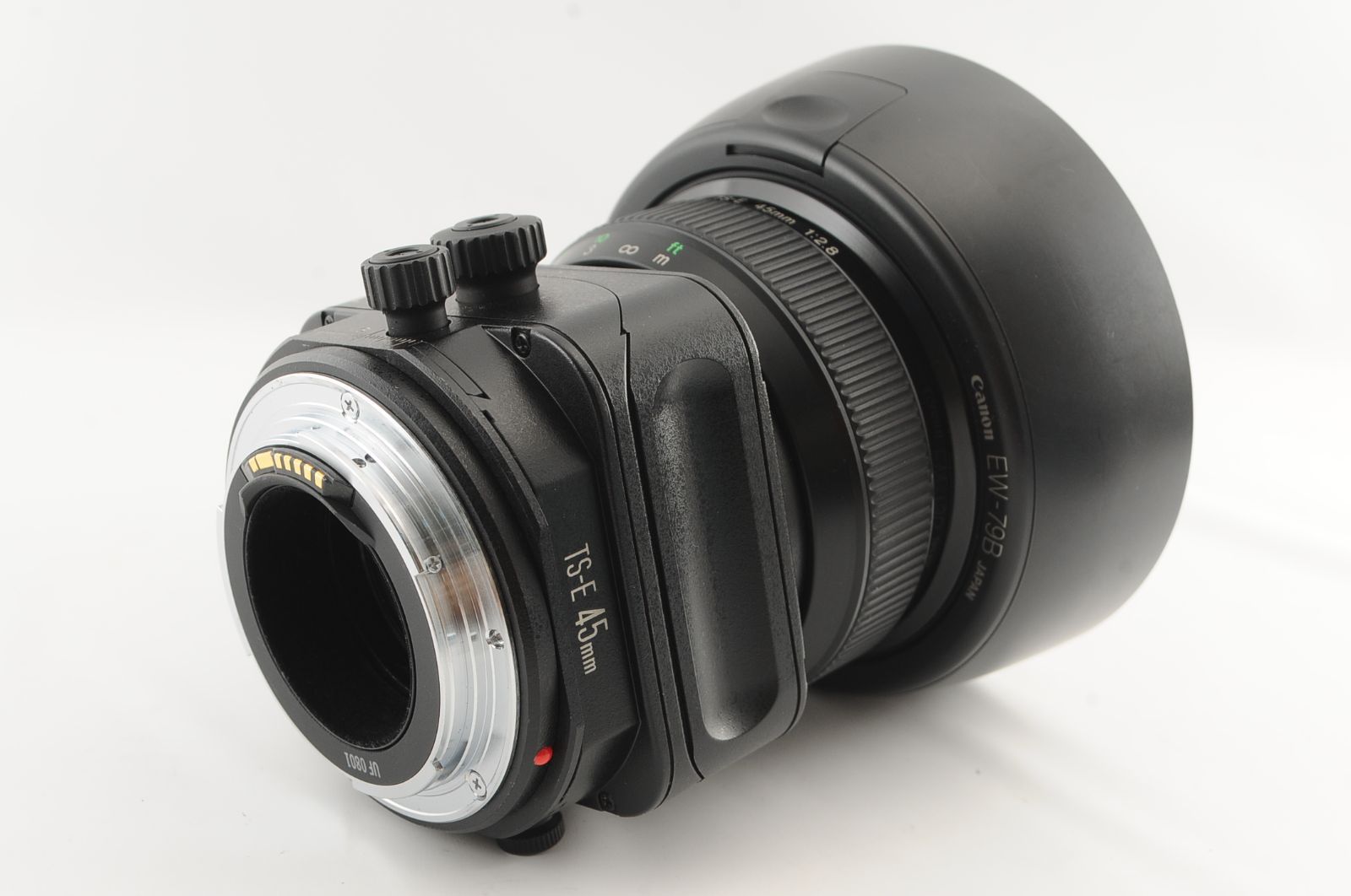 超 Canon キヤノン LENS TS-E 45mm F2.8 超 の めて美しい外観 光学系カビ キズなし 完動品 細かく動作 済 1755