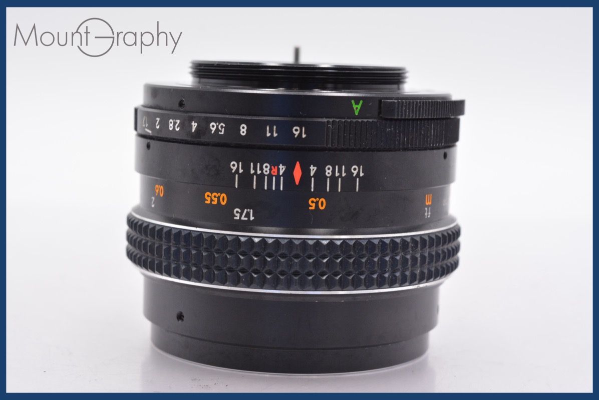 ☆良品☆ チノン CHINON 55mm F1.7 前後キャップ&レンズフィルター付