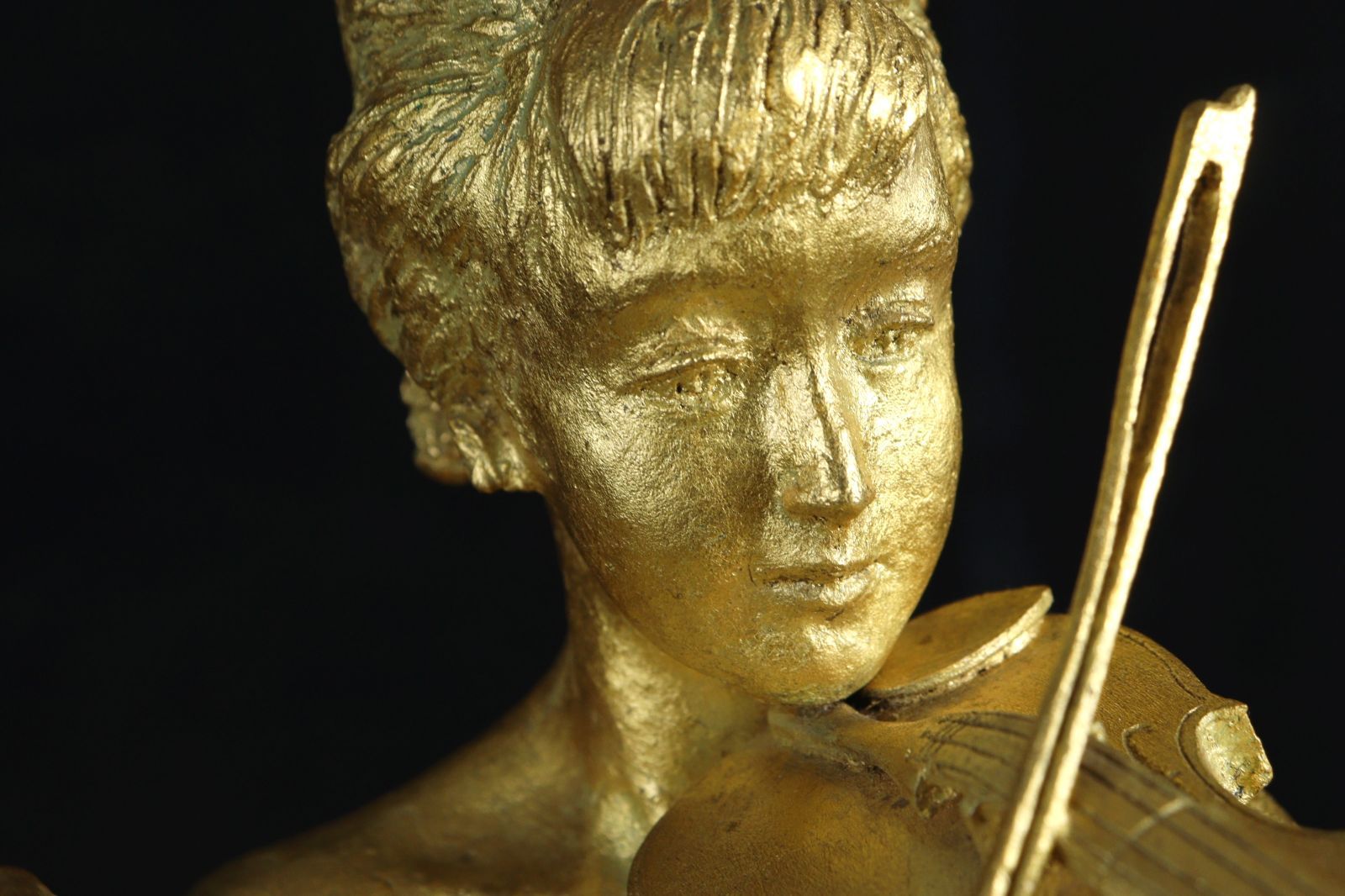 彫刻家 富永直樹 「クリスマスイブ」ブロンズ像 55cm 25kg