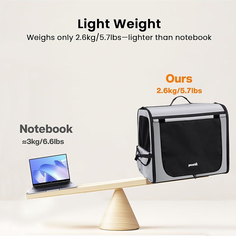 Pecute ペット ソフトクレートケージ 猫犬用 折りたたみ 犬用クレート