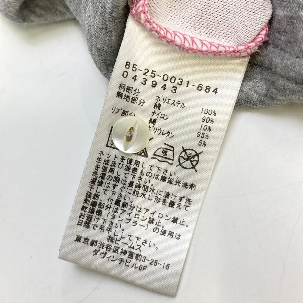 サイズ：S BEAMS GOLF ビームスゴルフ  半袖オールインワン 迷彩 ピンク系 [240001250013] ゴルフウェア レディース ストスト BEAMS GOLF ビームスゴルフ 半袖オールインワン 迷彩 ピンク系