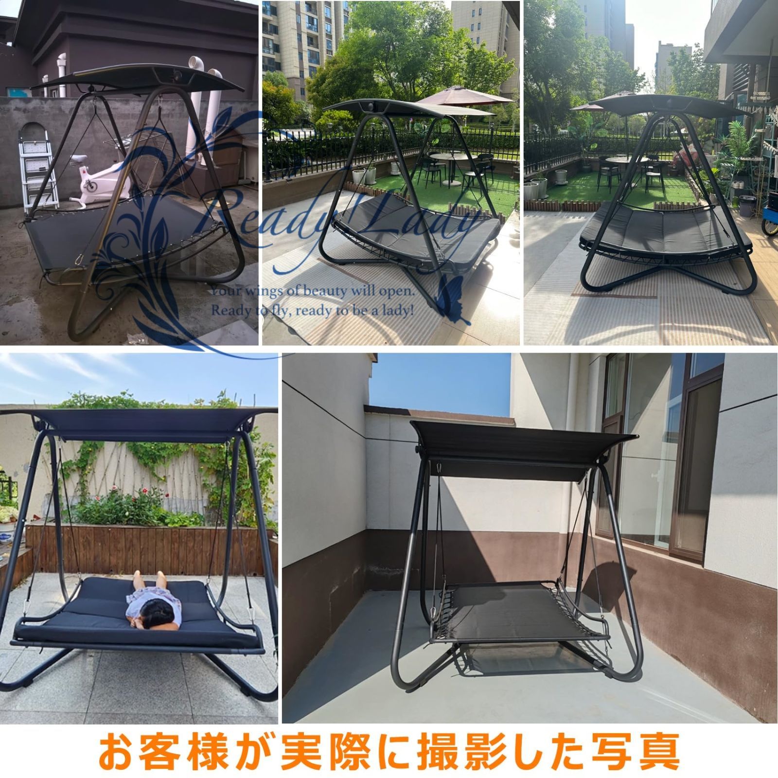ハンモック 屋外室内ブランコ SUNHOO ブランコ 室内屋外 ぶらんこ 子供大人用 ハンモック900D