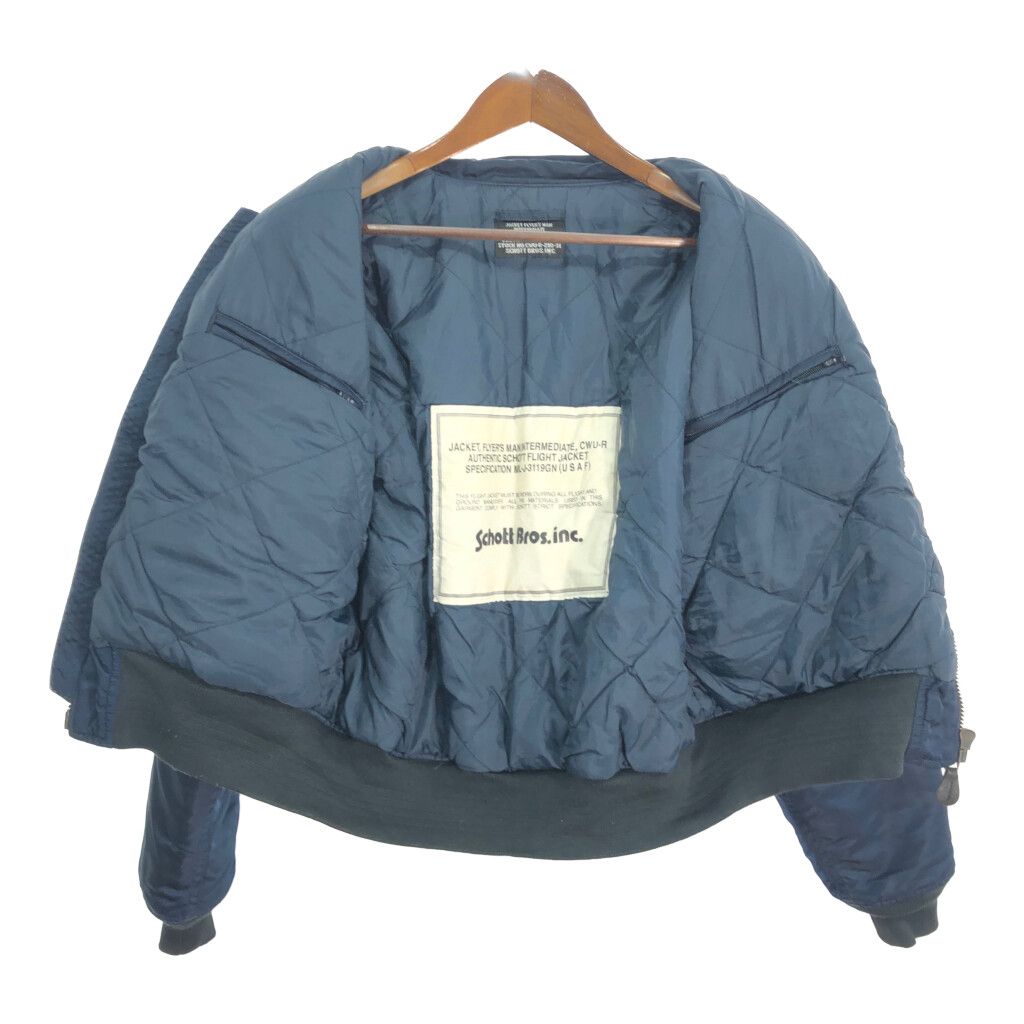 Schott ショット CWU-R フライトジャケット ミリタリー ネイビー