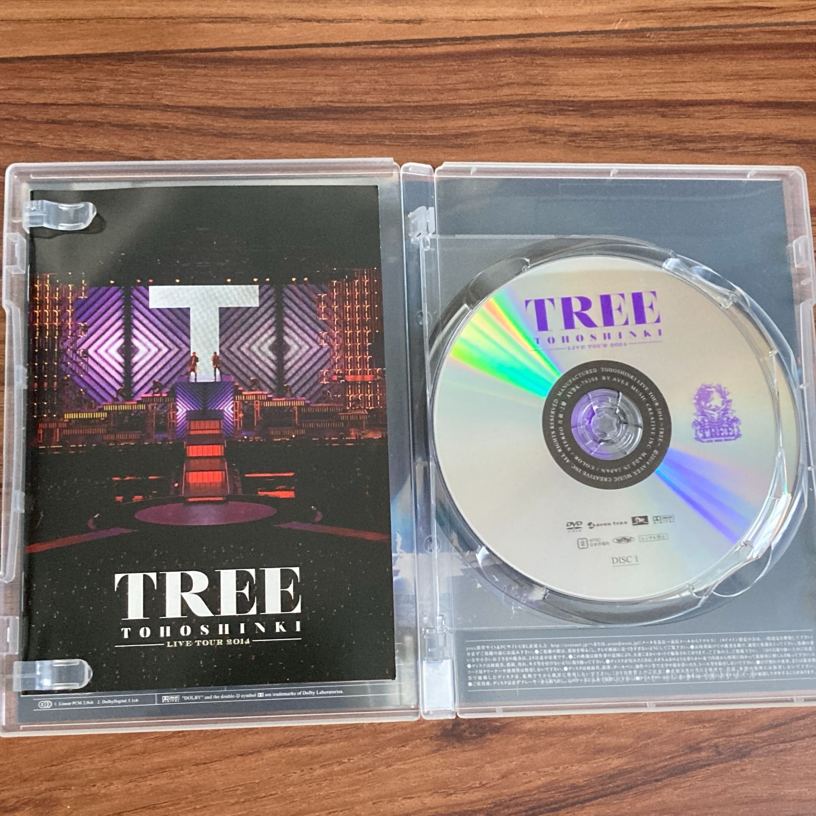 東方神起LIVE TOUR 2014 TREE ［DVD3枚組］【初回限定盤】 東方神起 LIVE TOUR 2014 TREE DVD3枚組 初回生産限定 特典:フォト