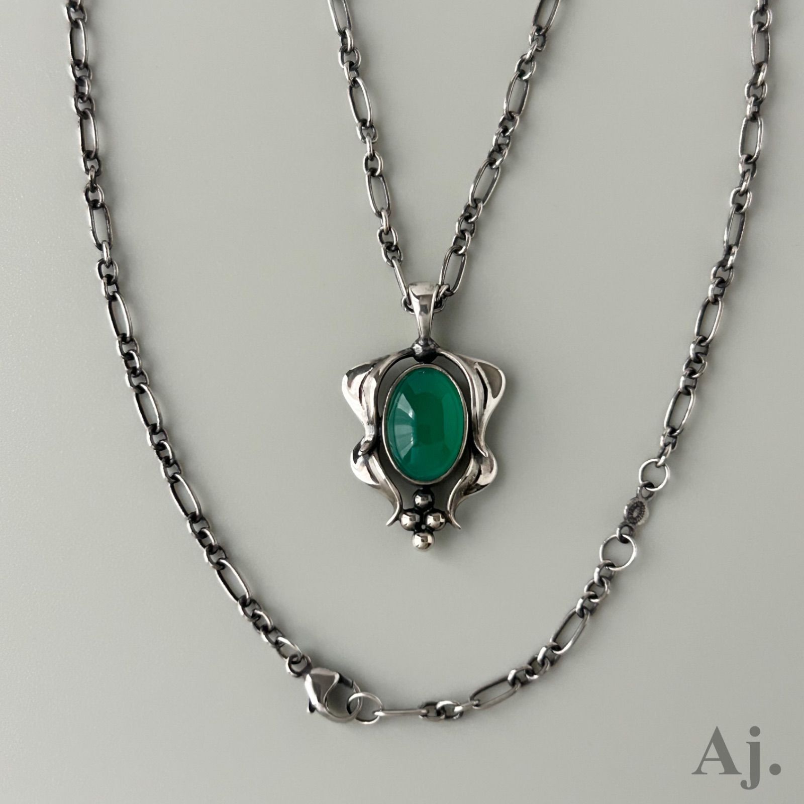 ジョージジェンセン アジア限定 ペンダント ネックレス 2015 グリーン