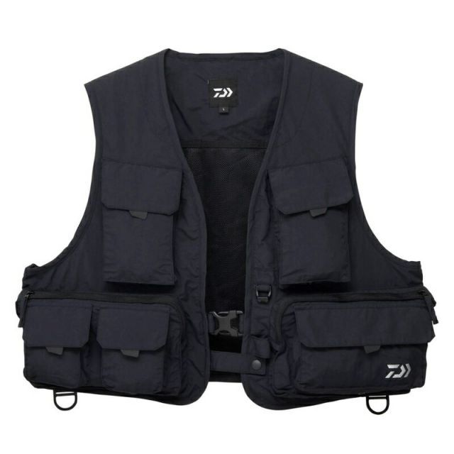 ダイワ フィッシングベスト DV-3425 ブラック 2XLサイズ / daiwa 釣具 