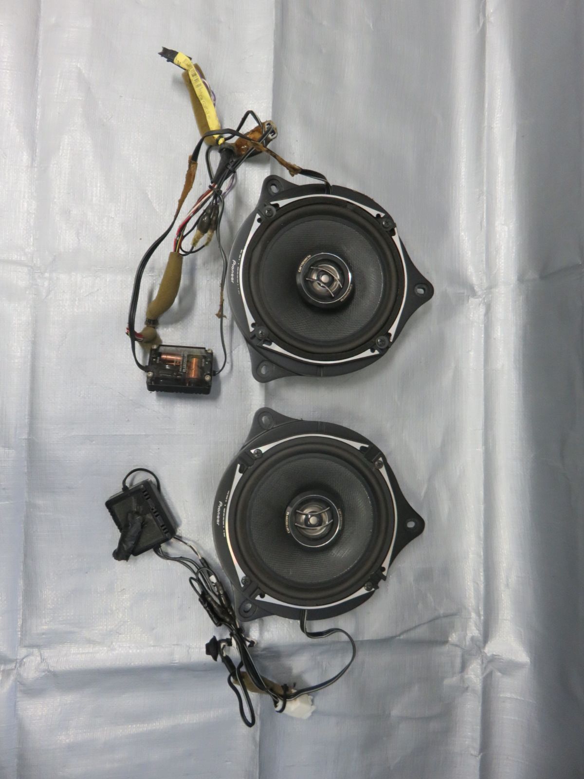 STD4391 作動ok/carrozzeria カロッツェリア TS-J1710A 17cm コアキシャル 17センチ/スピーカー 2個 セット 150W Pioneer