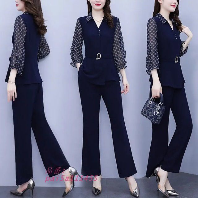 パーティードレス 大きいサイズ 3L 4L 5L 6L パーティードレス パンツ パンツドレス ドレス レディース お呼ばれ セットアップ かっこいい 結婚式 おしゃれ pai5a111455