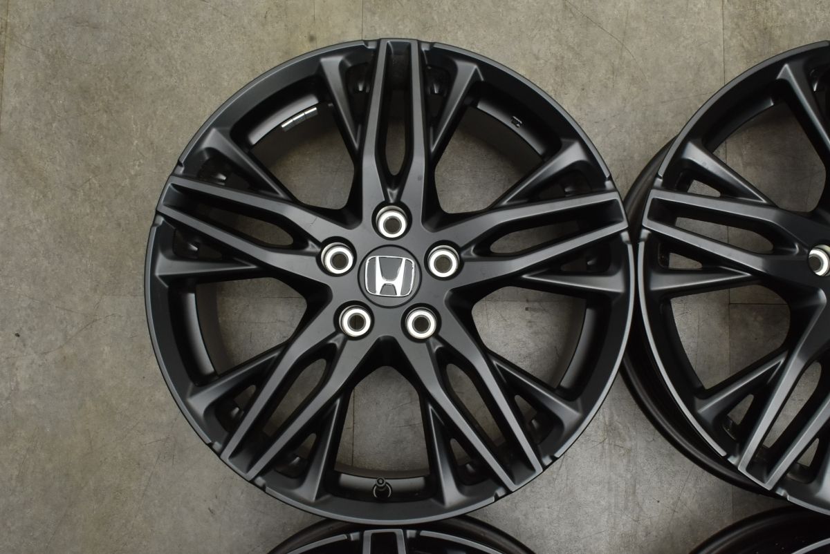 新車外し品】ホンダ オデッセイ ブラックエディション 純正 18in 7J +