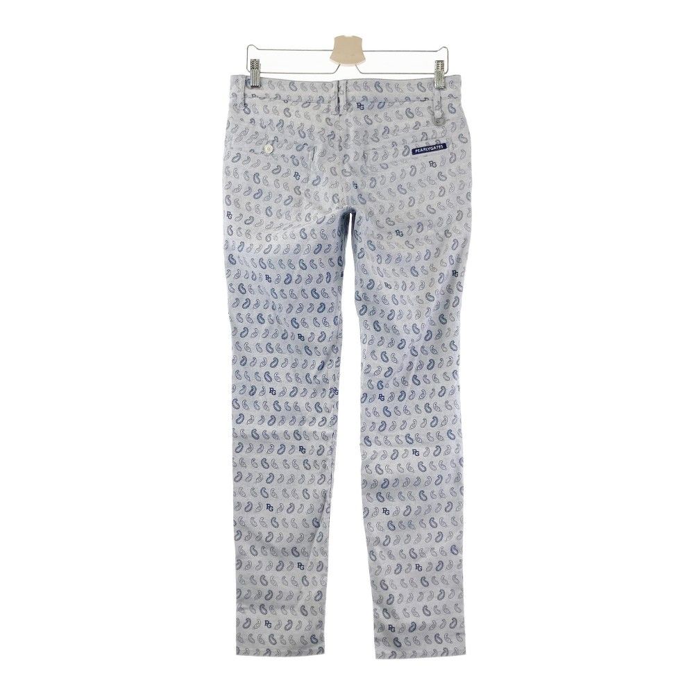 サイズ：4 PEARLY GATES パーリーゲイツ ストレッチパンツ ペイズリー