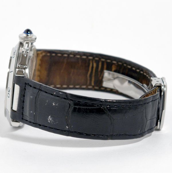 箱付！美品！Cartier カルティエ パシャ38グリッド W3104055 2379 自動  