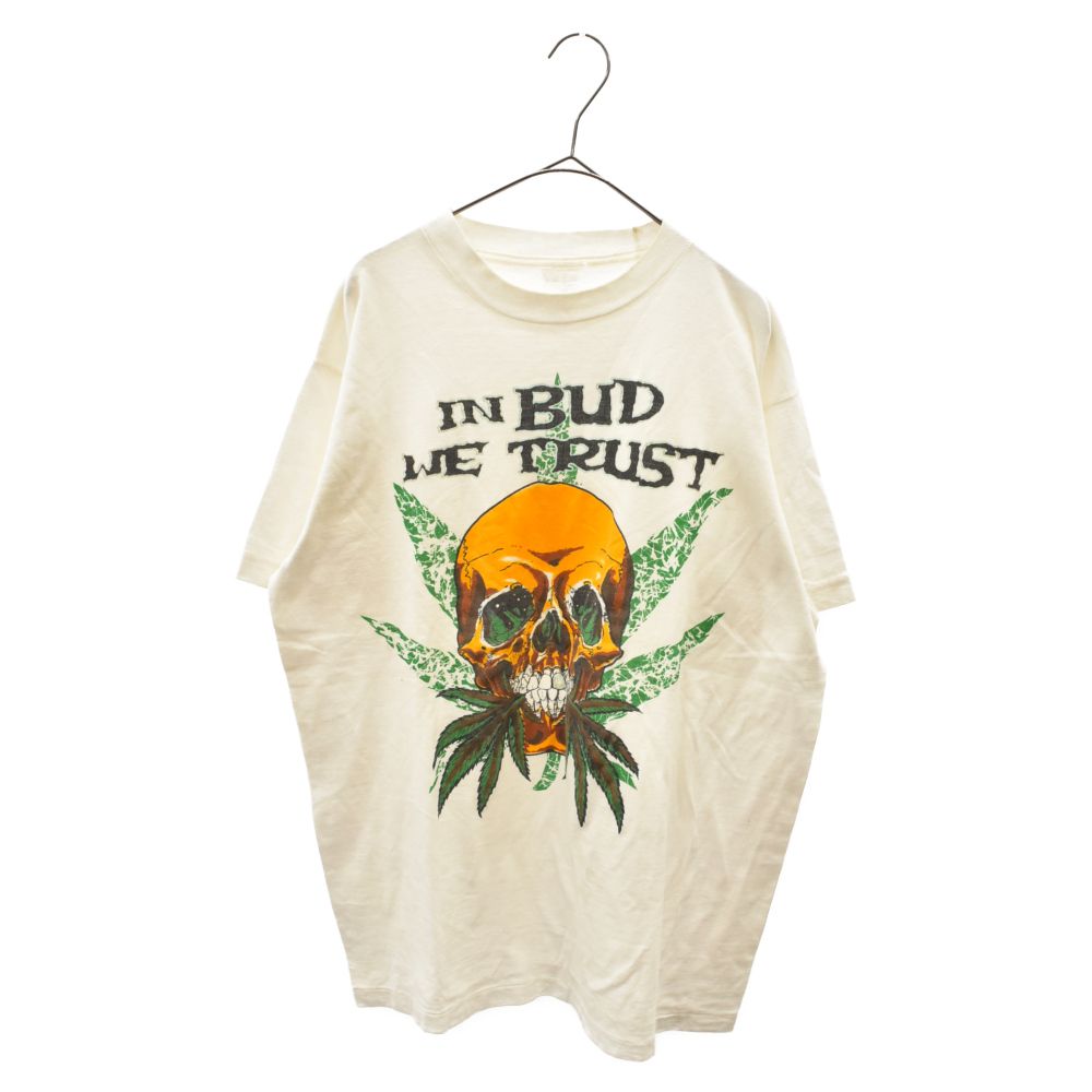 VINTAGE ヴィンテージ 90S DR. DRE IN BUD WE TRUST PUSHEAD SKULL