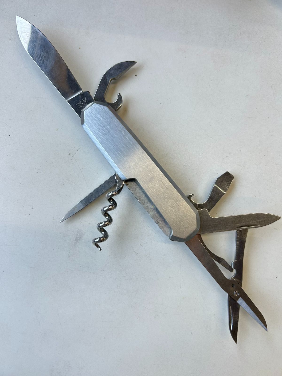 B-458【希少品】Wenger 節約 スイスアーミーナイフ マルチツールナイフ 建国700周年 記念品