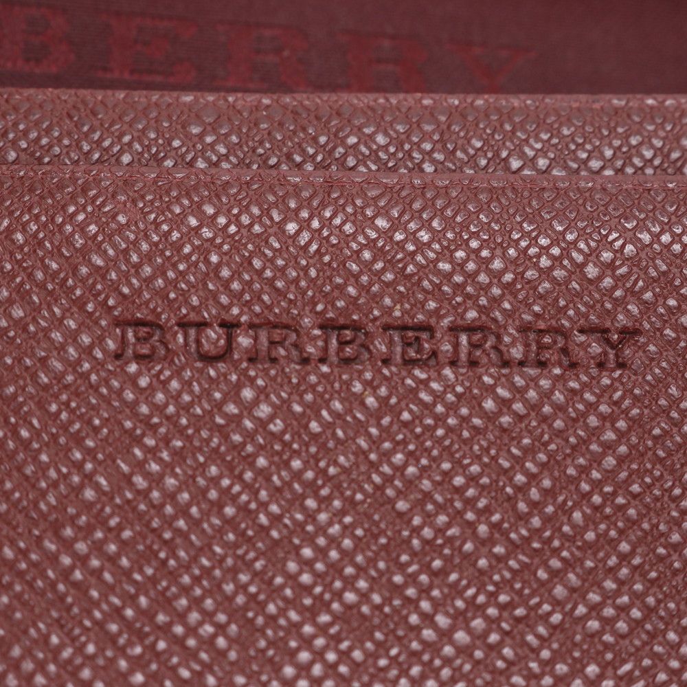 バーバリー ノバ チェック ボルドー カードケース ブランド 高級 人気