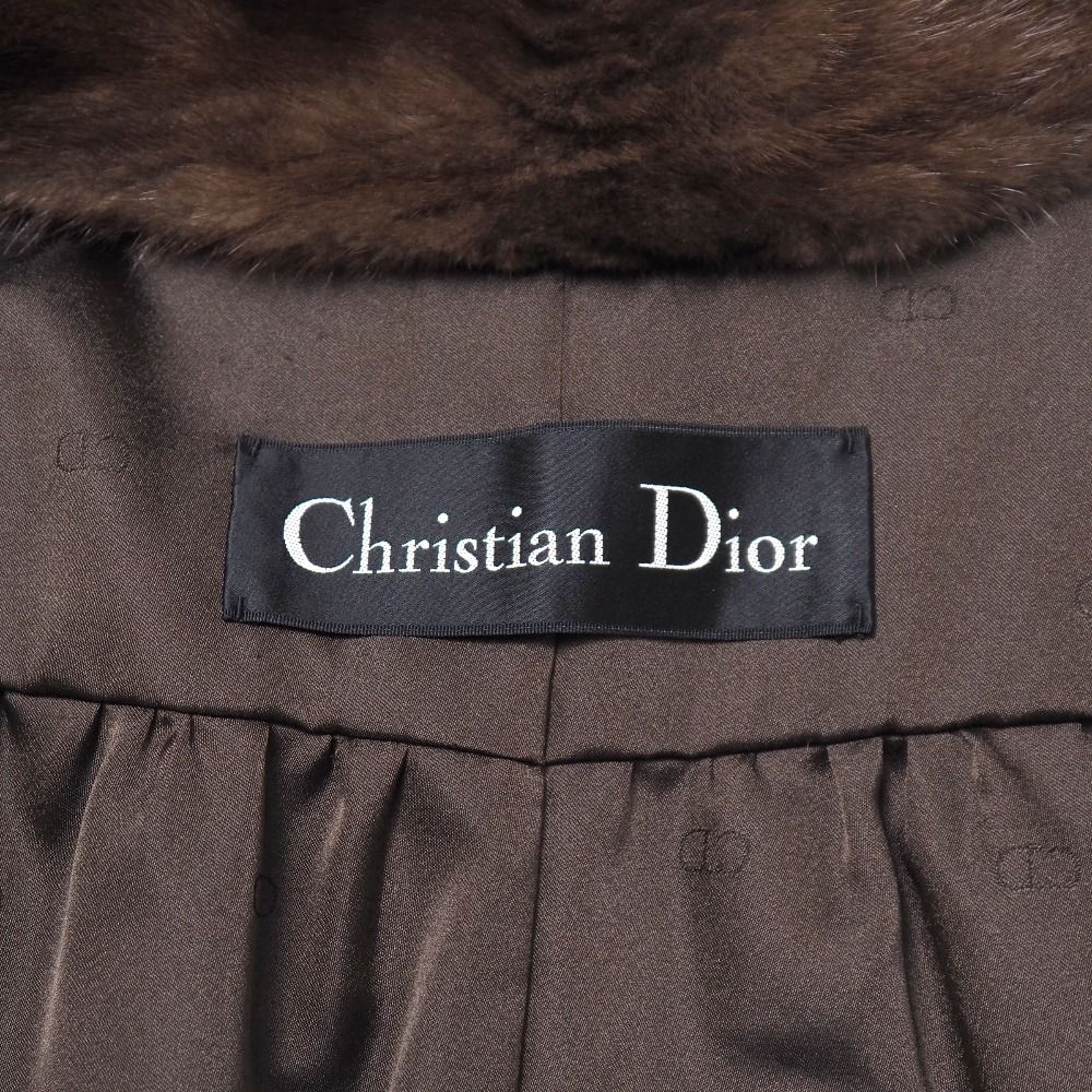 Christian Dior クリスチャンディオール 毛皮 ミンク ケープ