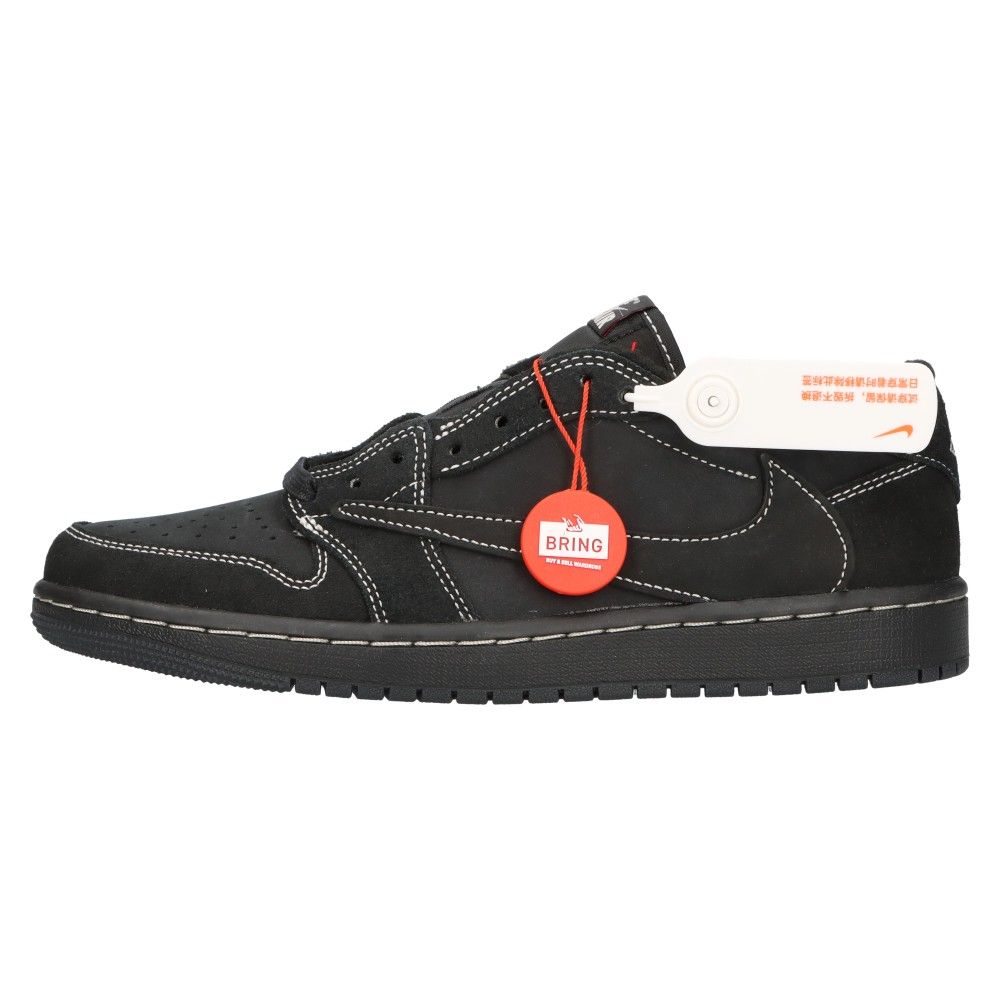 NIKE (ナイキ) ×TRAVIS SCOTT AIR JORDAN 1 LOW OG SP BLACK PHANTOM 
