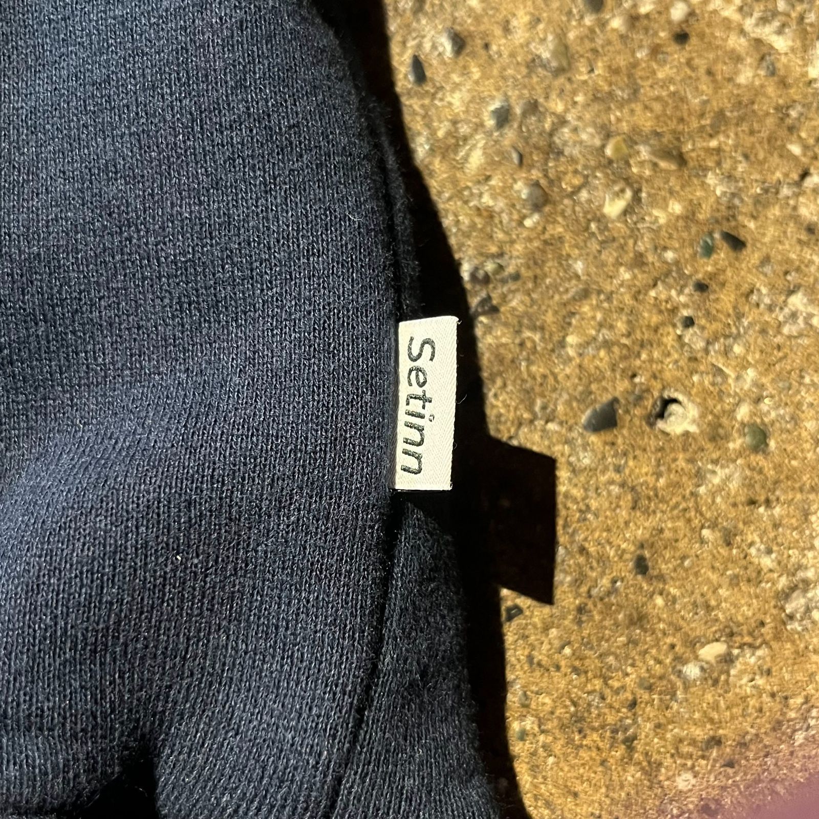 Setinn Tour Crew Sweat XL Navy セットイン ツアークルー