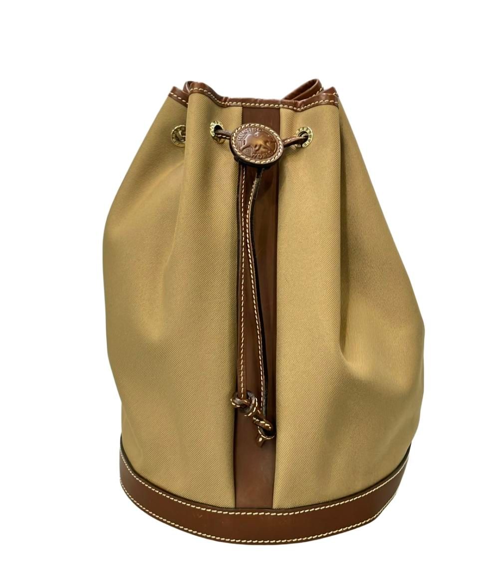 ハンティング ワールド ショルダーバッグ ネイビー ロゴ 総柄