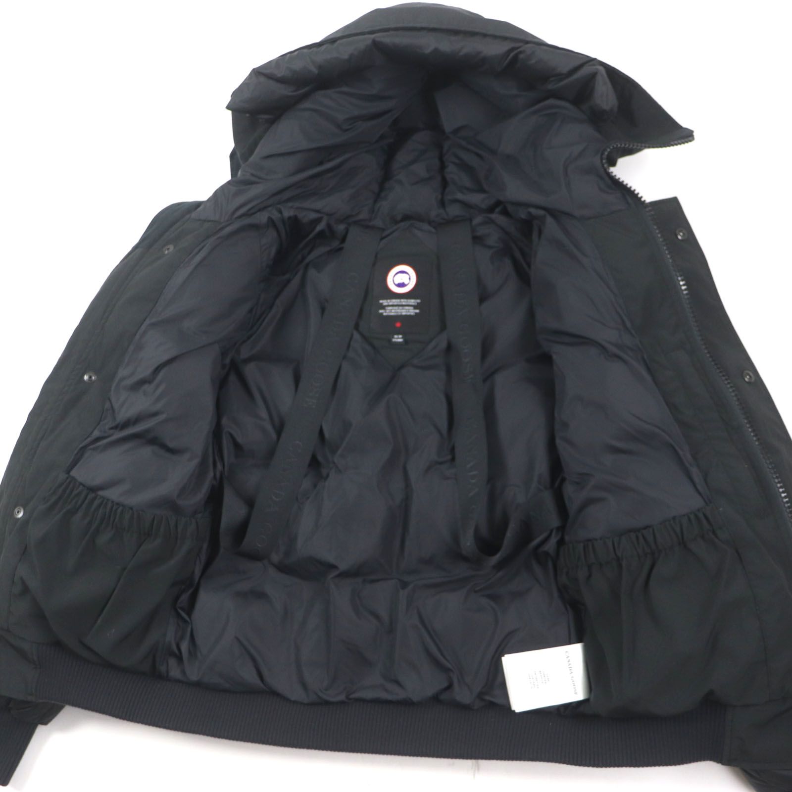 【美品】カナダグース　チリワックボンバー　ダウンジャケット　ブラック　L 美品▽CANADA GOOSE カナダグース 2056MB パラダイム チリワック