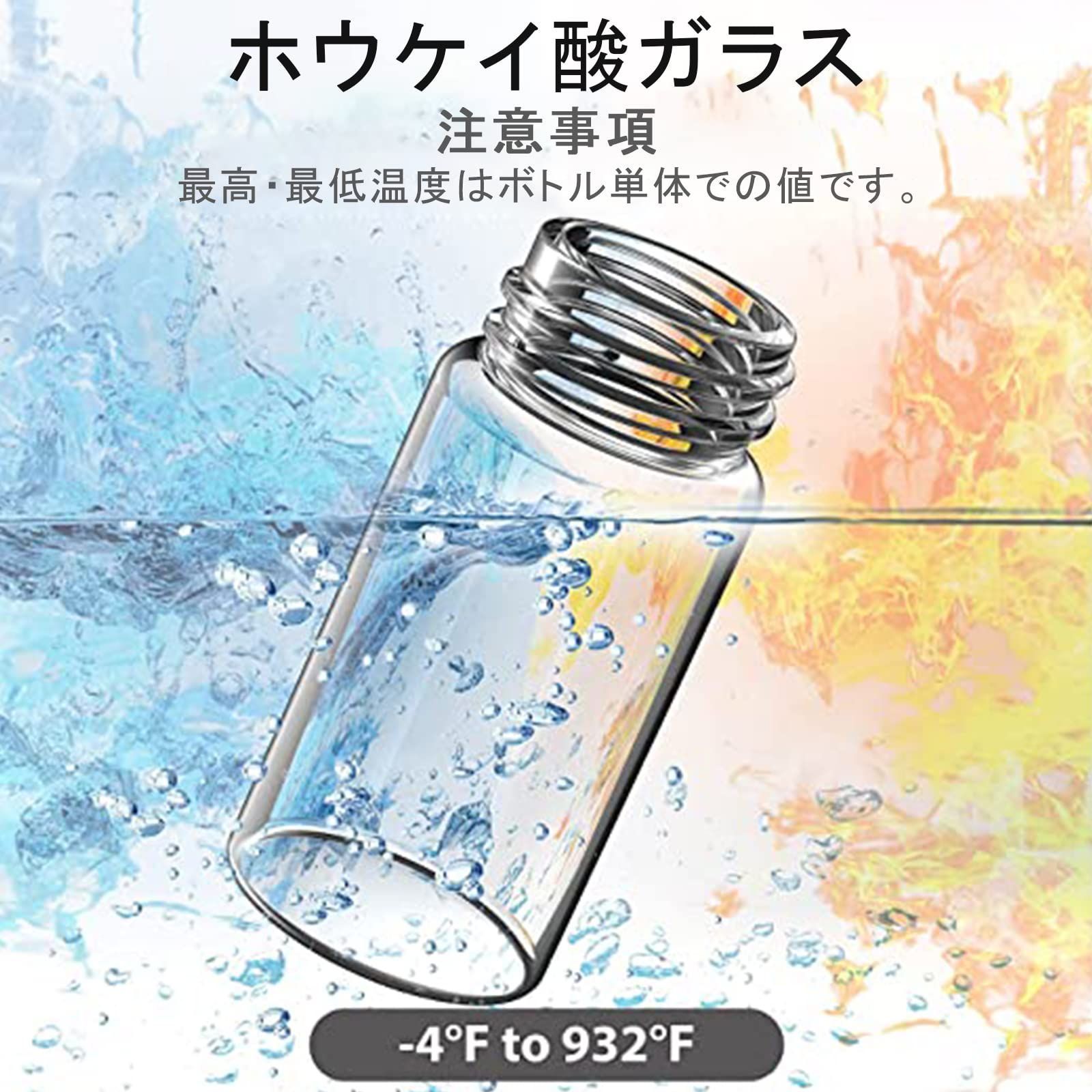 送料込み)ガラス瓶 5ml 6本セットミニボトルは色のアルミ蓋 シール容器 ガラス ビン 小瓶 小分けボトル 調味料ボトル 液体 保存 容器 小物  保管 ガラスボトル (透明) - メルカリ