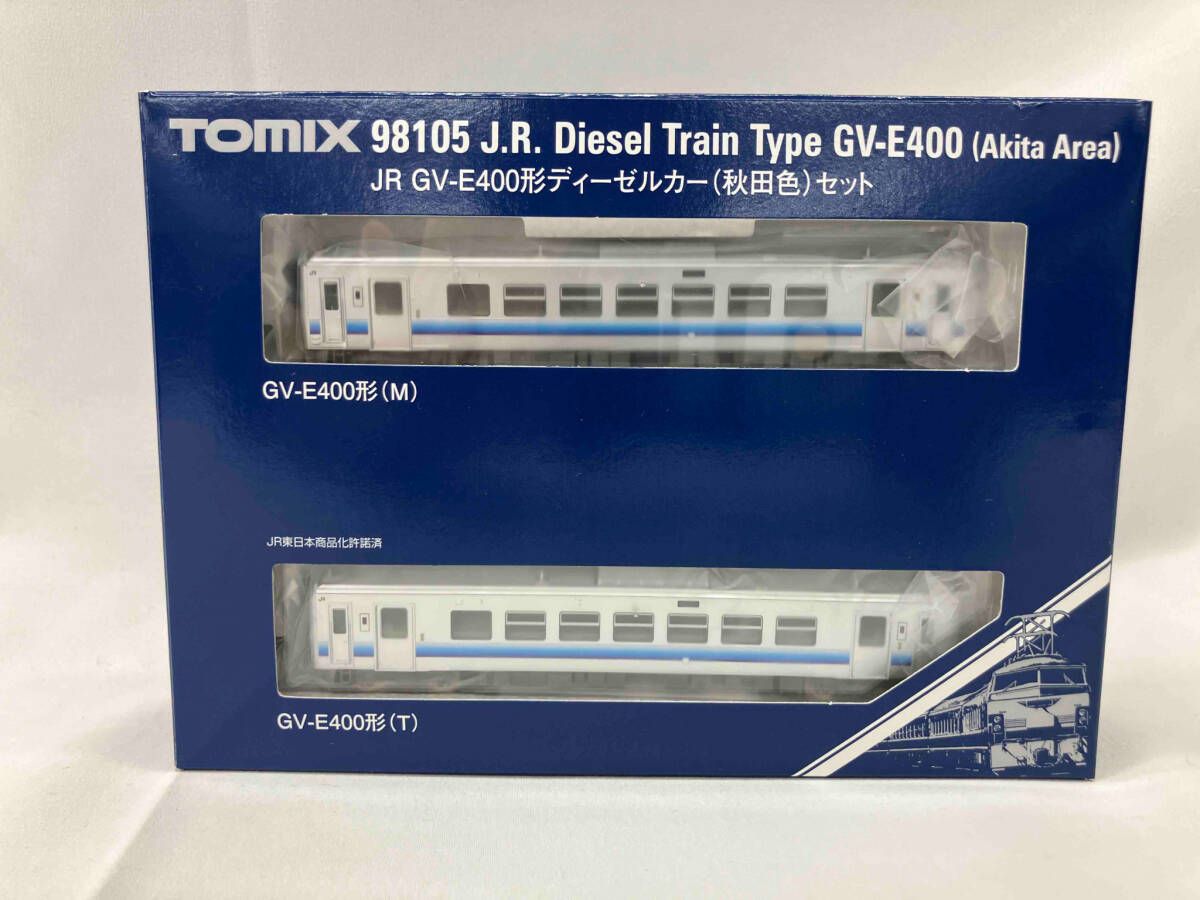Nゲージ TOMIX 98105 JR 購入 GV-E400形ディーゼルカー(秋田色)セット