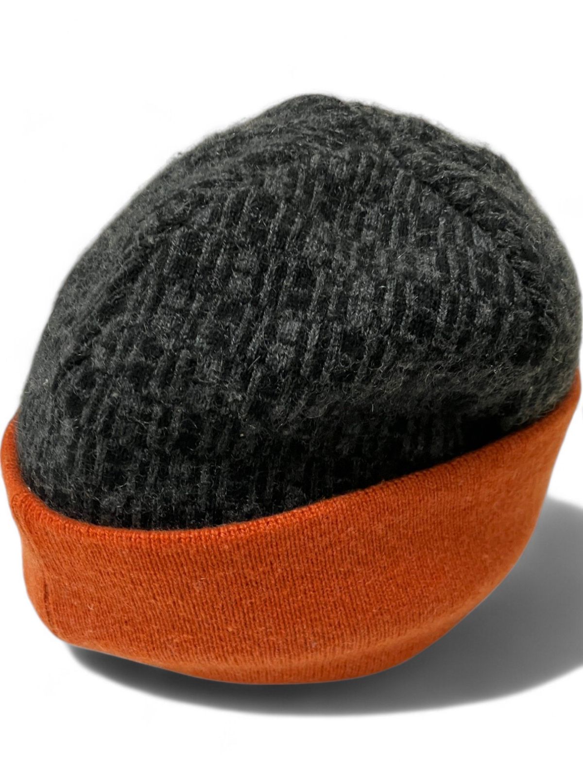 HERMES グレー ニット帽 CLASSY グレー（灰色）系 HERMES(エルメス) ニットキャップ