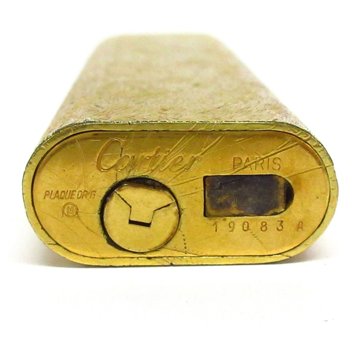 Cartier(カルティエ) ライター - ゴールド 着火確認できず 金属素材 