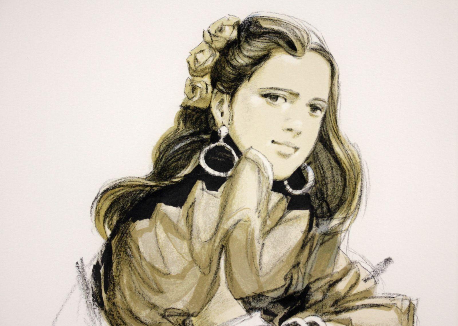 斎藤三郎 「イザベル」 リトグラフ 版画 絵画 斎藤三郎 「イザベル」 リトグラフ 版画 絵画 - メルカリ