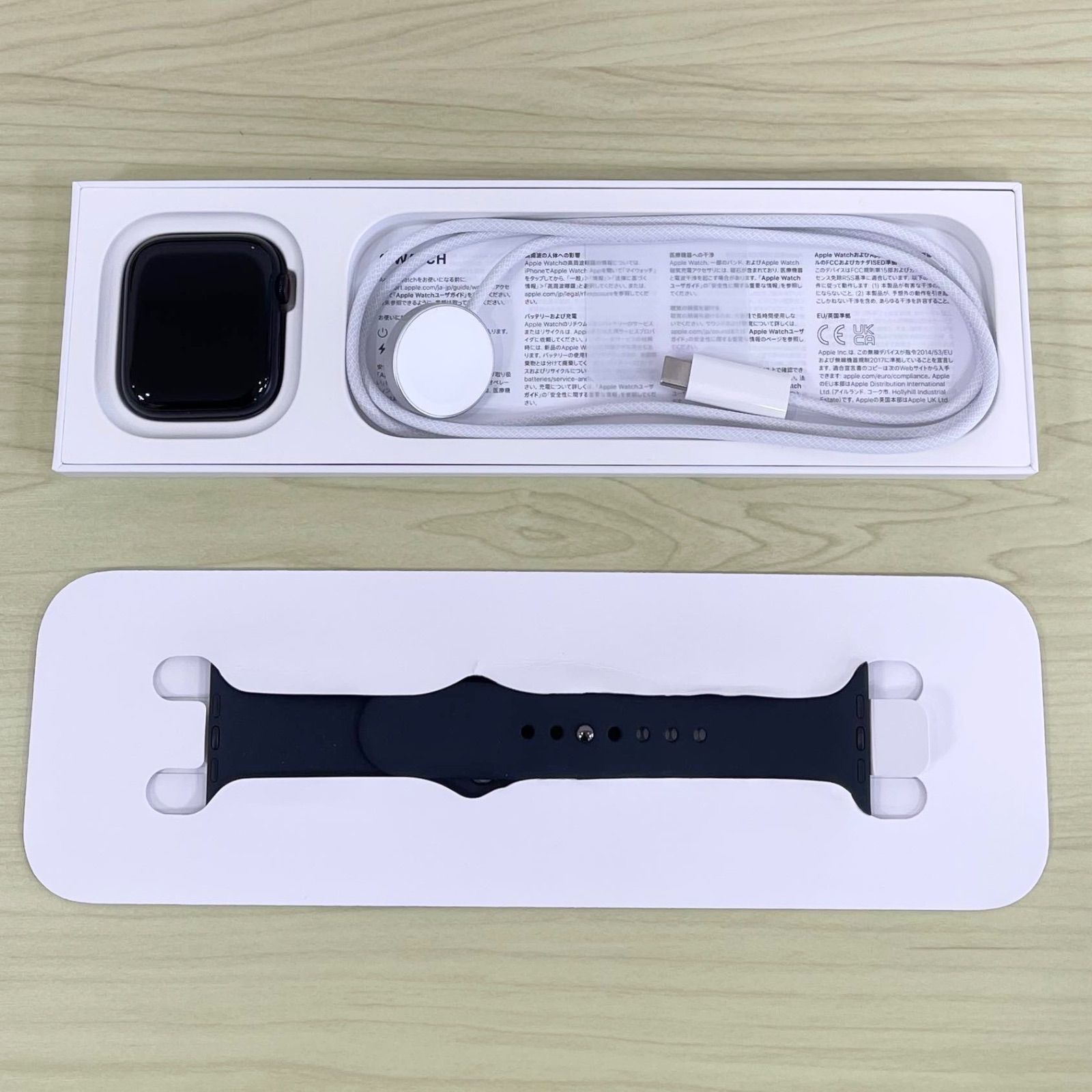 極美品】Apple Watch Series9 45mm ミッドナイト 本体 GPS+ 極美品】Apple Watch Series9 45mm ミッドナイト 本体 GPS+