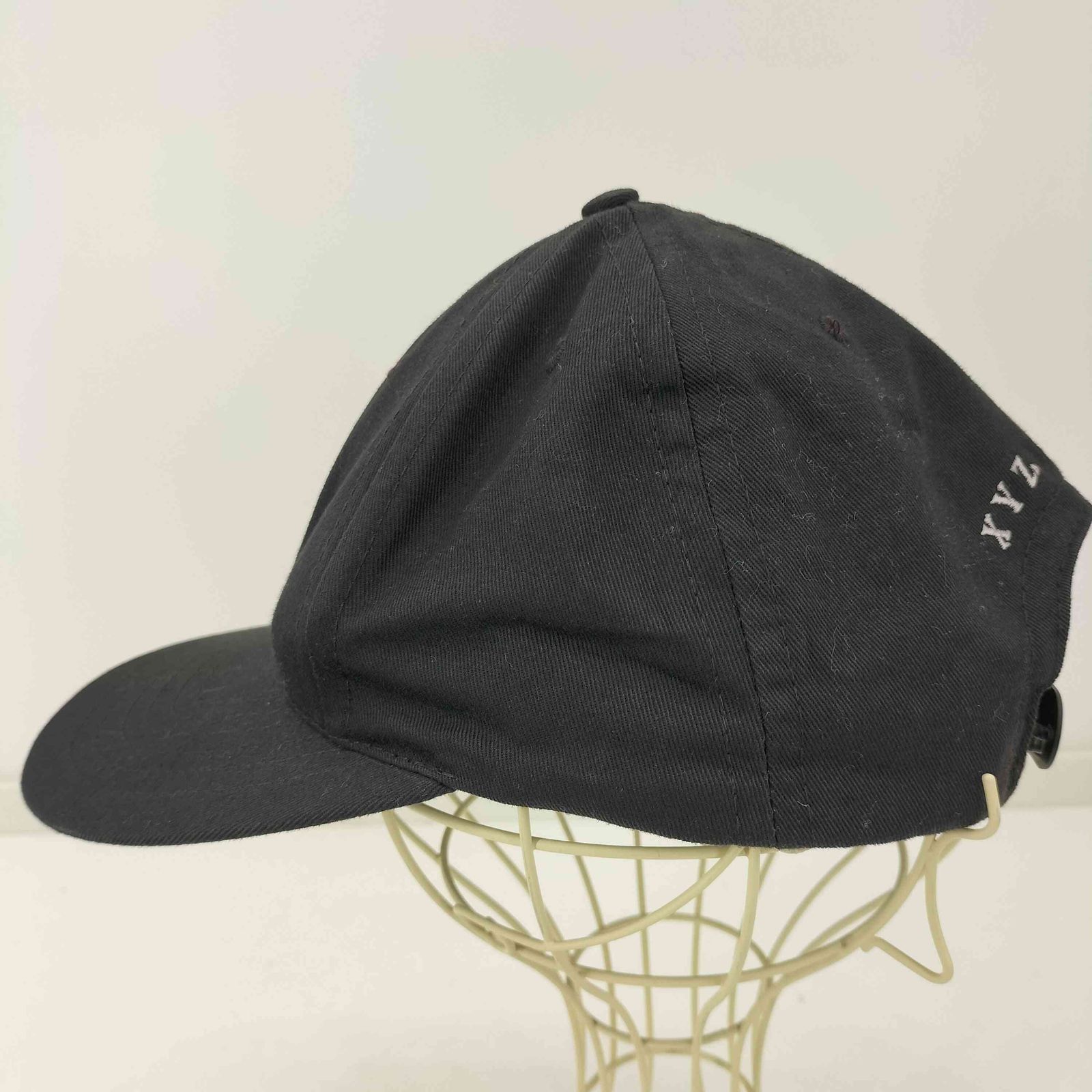 90s OAKLEY USA製 ベースボールキャップ XYZ OPTICS 黒
