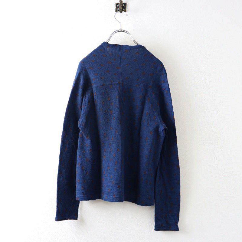 パラスパレス Pal'las Palace ウールコットンジャガードニット