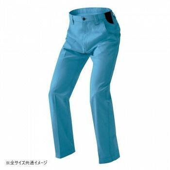 アイトス ワークパンツ ノータック 男女兼用 サックス LL 6820