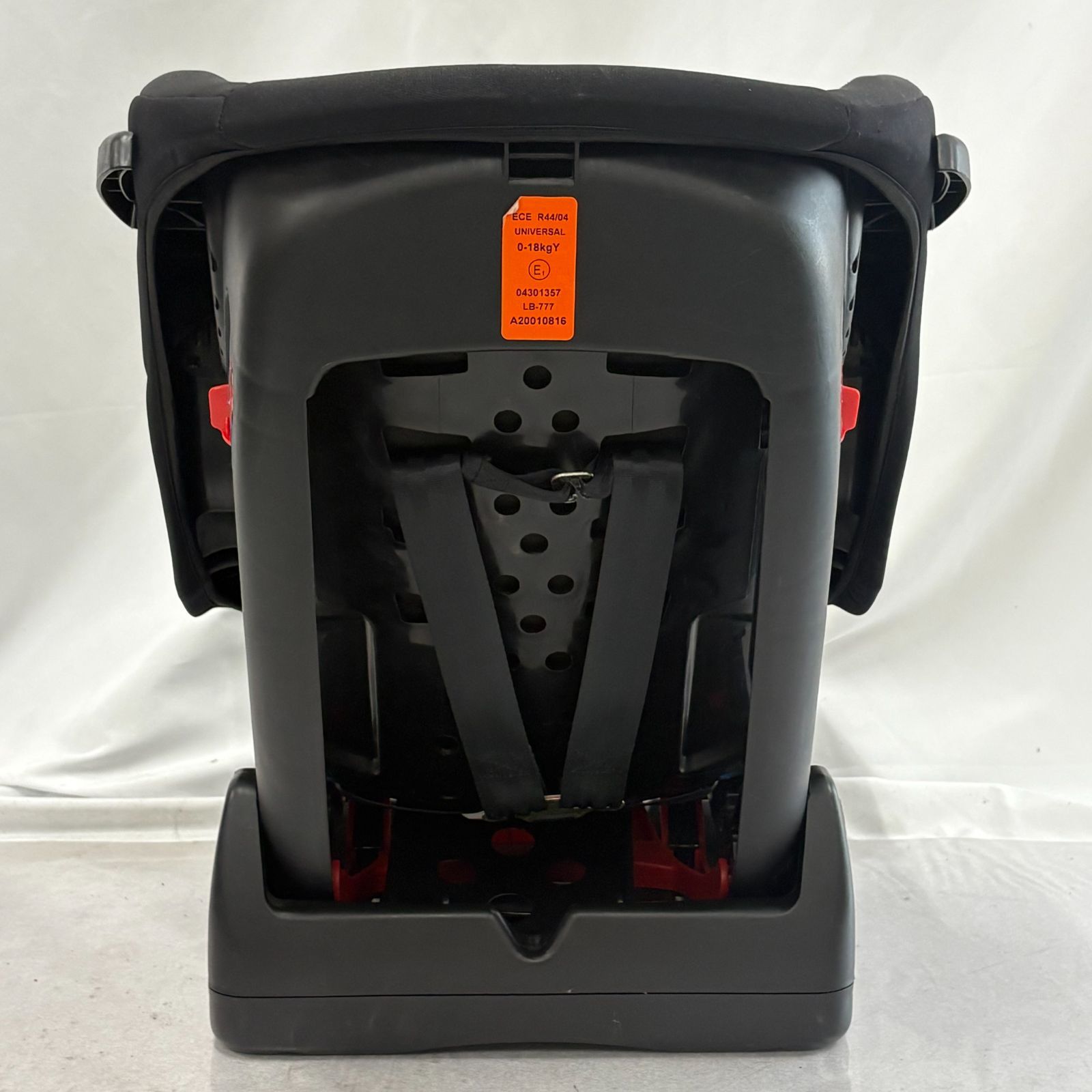 マムズキャリーMC レジェ チャイルドシート LB−363 レッド ブラック