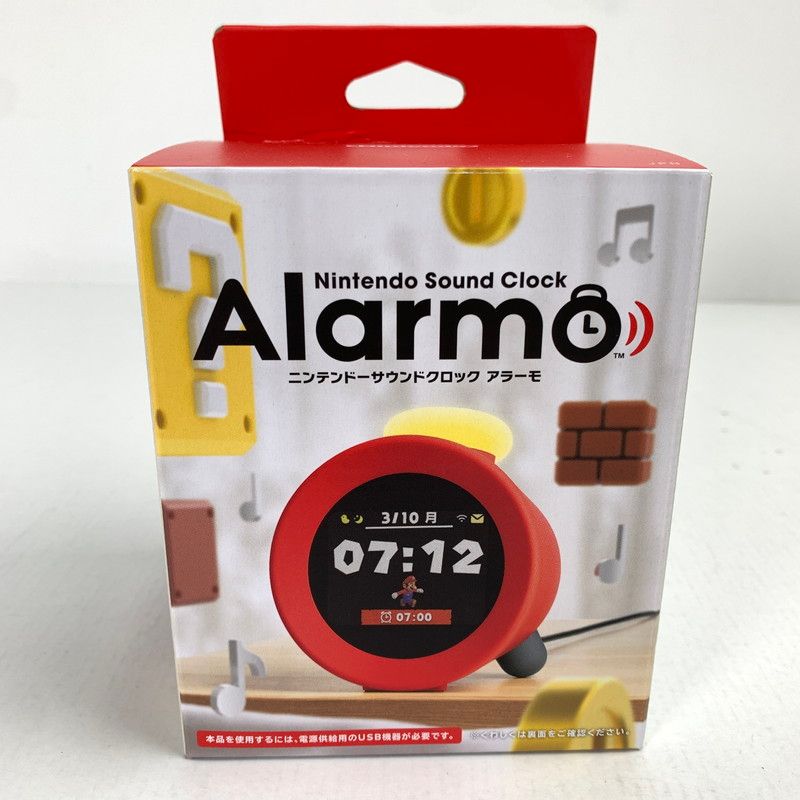 ニンテンドーサウンドクロック Alarmo アラーモ 目覚まし時計 CLO-S-RAAAA Nintendo Switch スイッチ 周辺機器 024-250510-vt-93-fuz