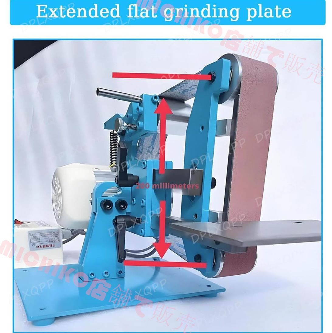 無段階速度調整機能付き電動ベルトサンダー 915x50mm