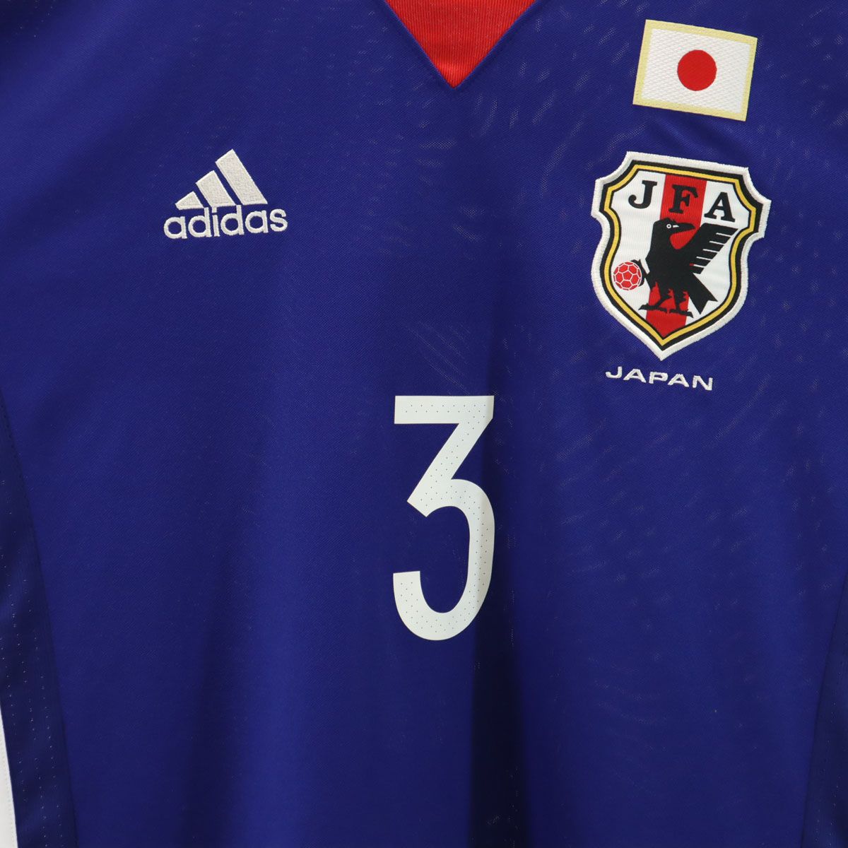 adidas - 古着 adidas アディダス JFA SHOJI 3 サッカー 半袖 レプリカ ユニフォーム O ブルー 昌子源 メンズ adidas アディダス JFA SHOJI 3 サッカー 半袖 レプリカ