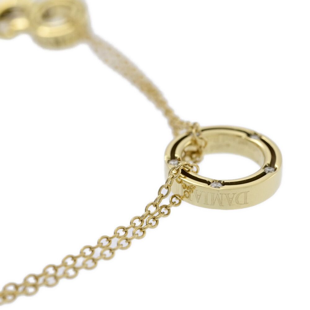 ダミアーニ ブレスレット 新品同様 ディサイド ブレスレット K18YG×ダイヤモンド×マラカイト 値下げ 20240227