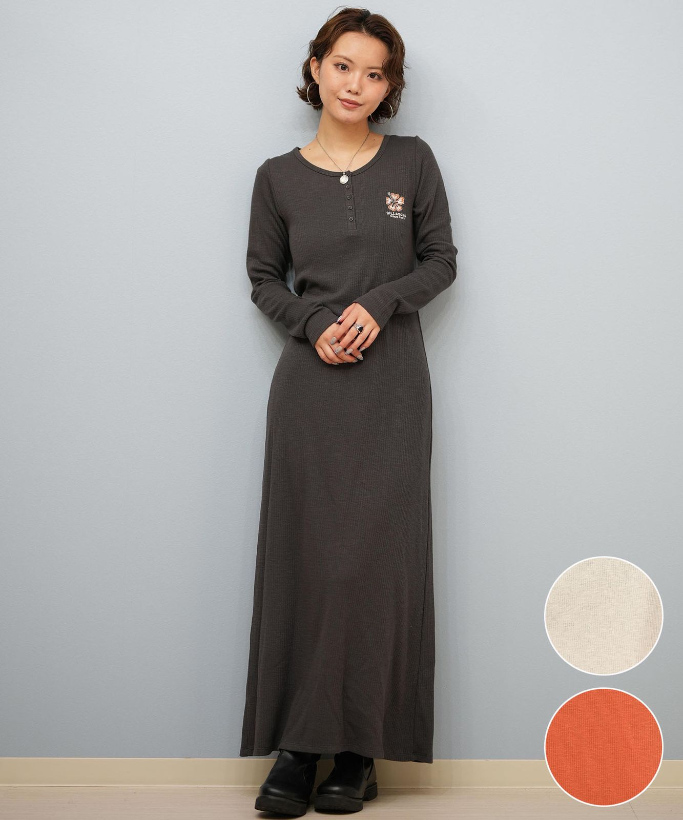 foufou ロングシャツワンピース foufou【THE DRESS #01】 ランデブー