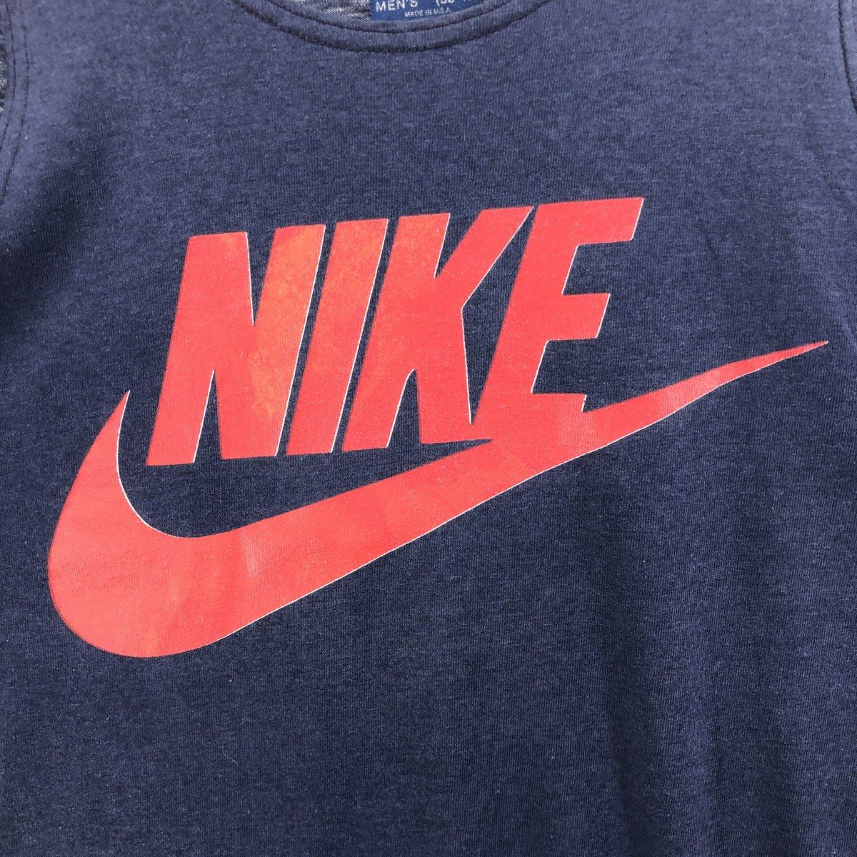 古着 80年代 ナイキ NIKE 紺タグ タンクトップ USA製 メンズM相当 